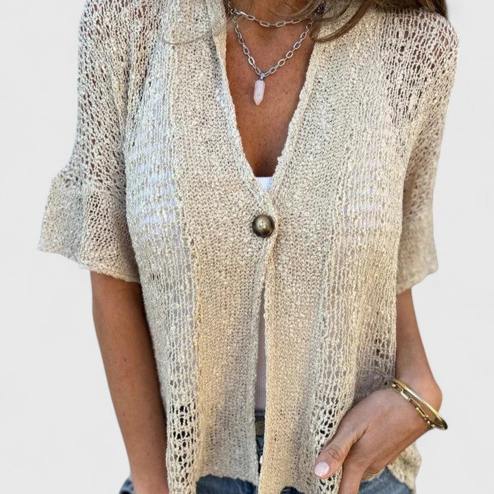 Nina | Elegant Knitted Shirt
