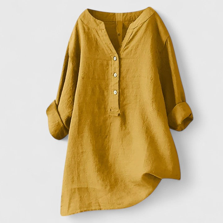 Éléonore | Elegant Button-Up Shirt