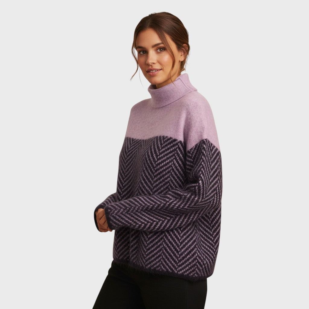 Gráinne™ | Soft Twist-Knit Jumper