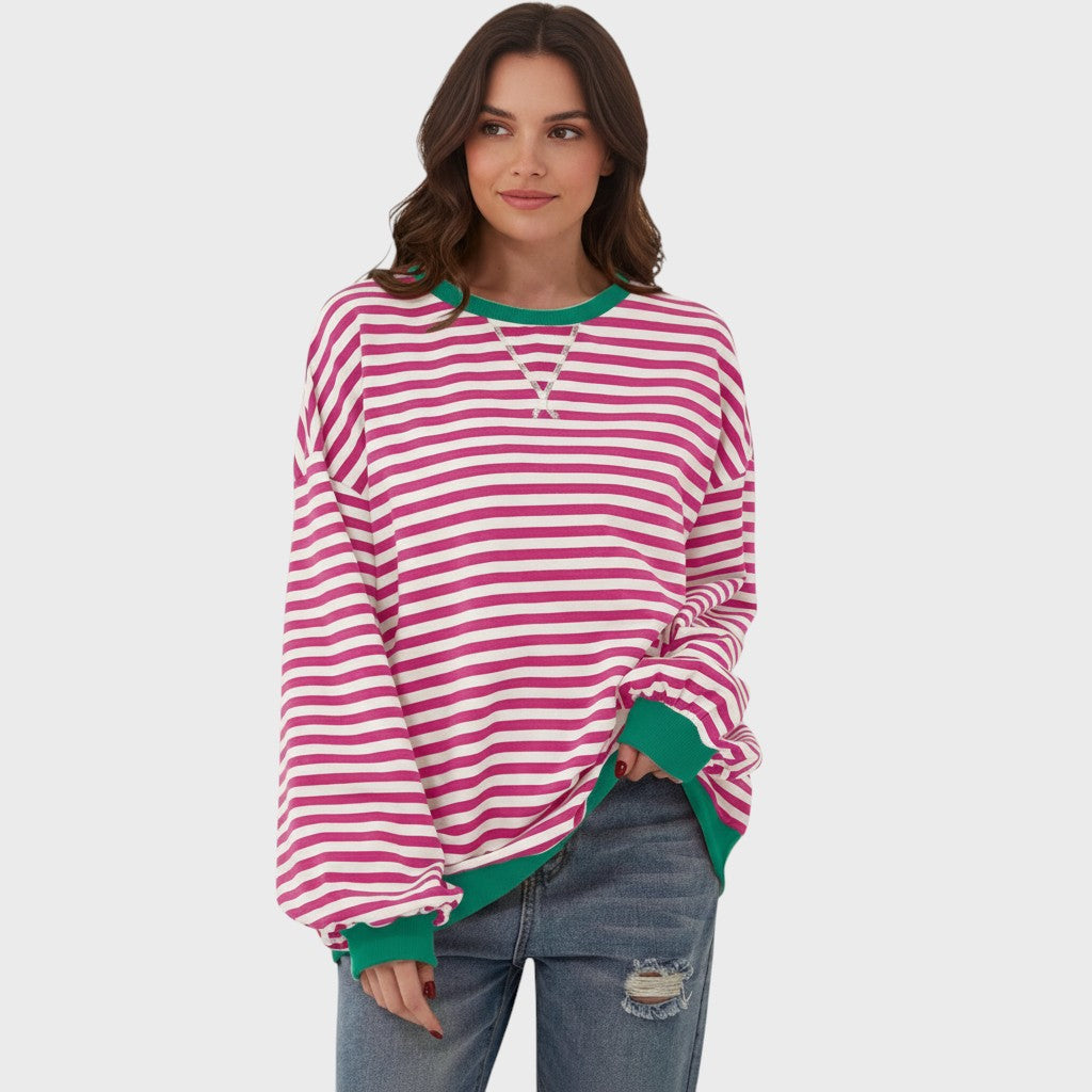 Méabh™ | Striped Casual Jumper