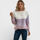 Aoife™ | Tricolour Pattern Jumper