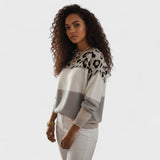 Roisín™ | Leopard Print Jumper