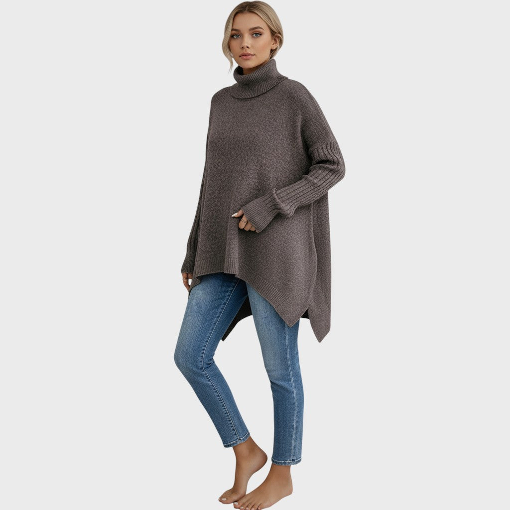 Caoimhe™ | Textured Roll-Neck Jumper