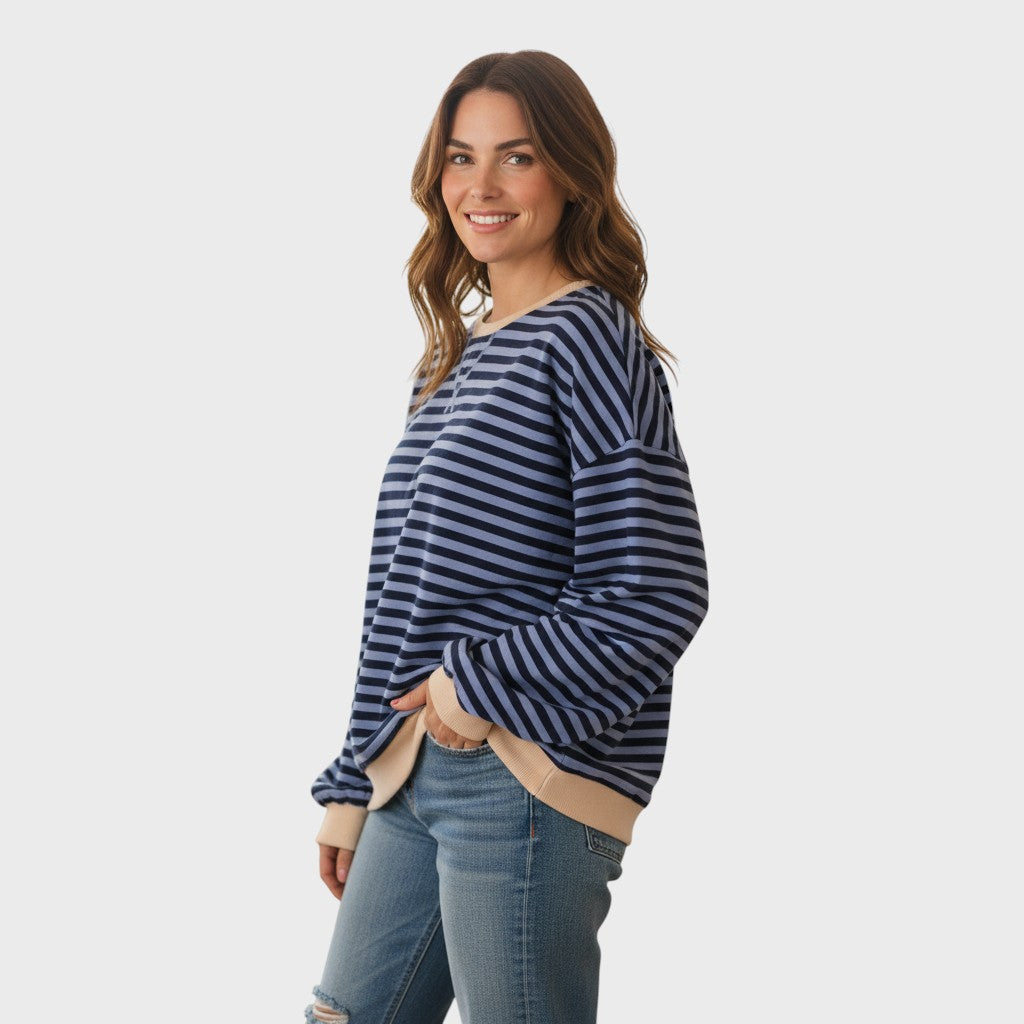 Méabh™ | Striped Casual Jumper