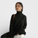 Sinéad™ | Cashmere Roll-Neck Jumper