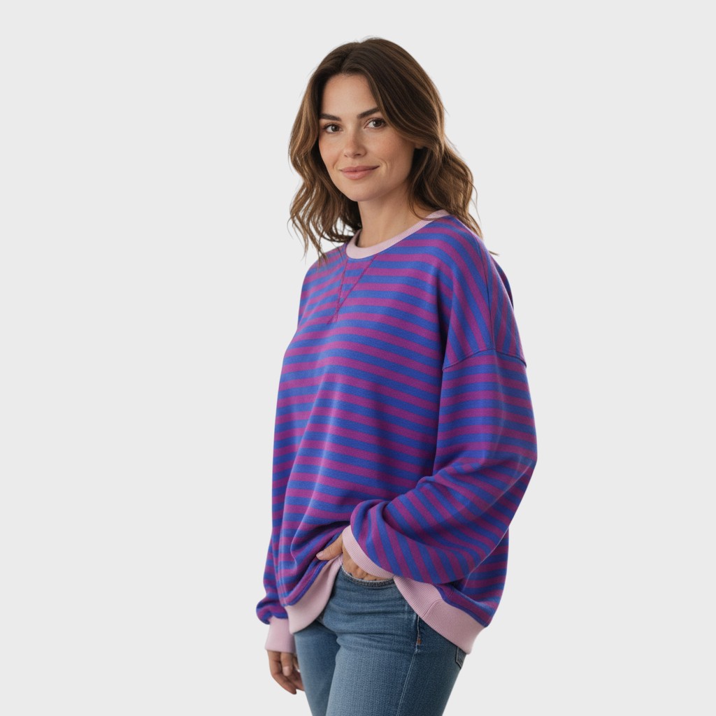 Méabh™ | Striped Casual Jumper